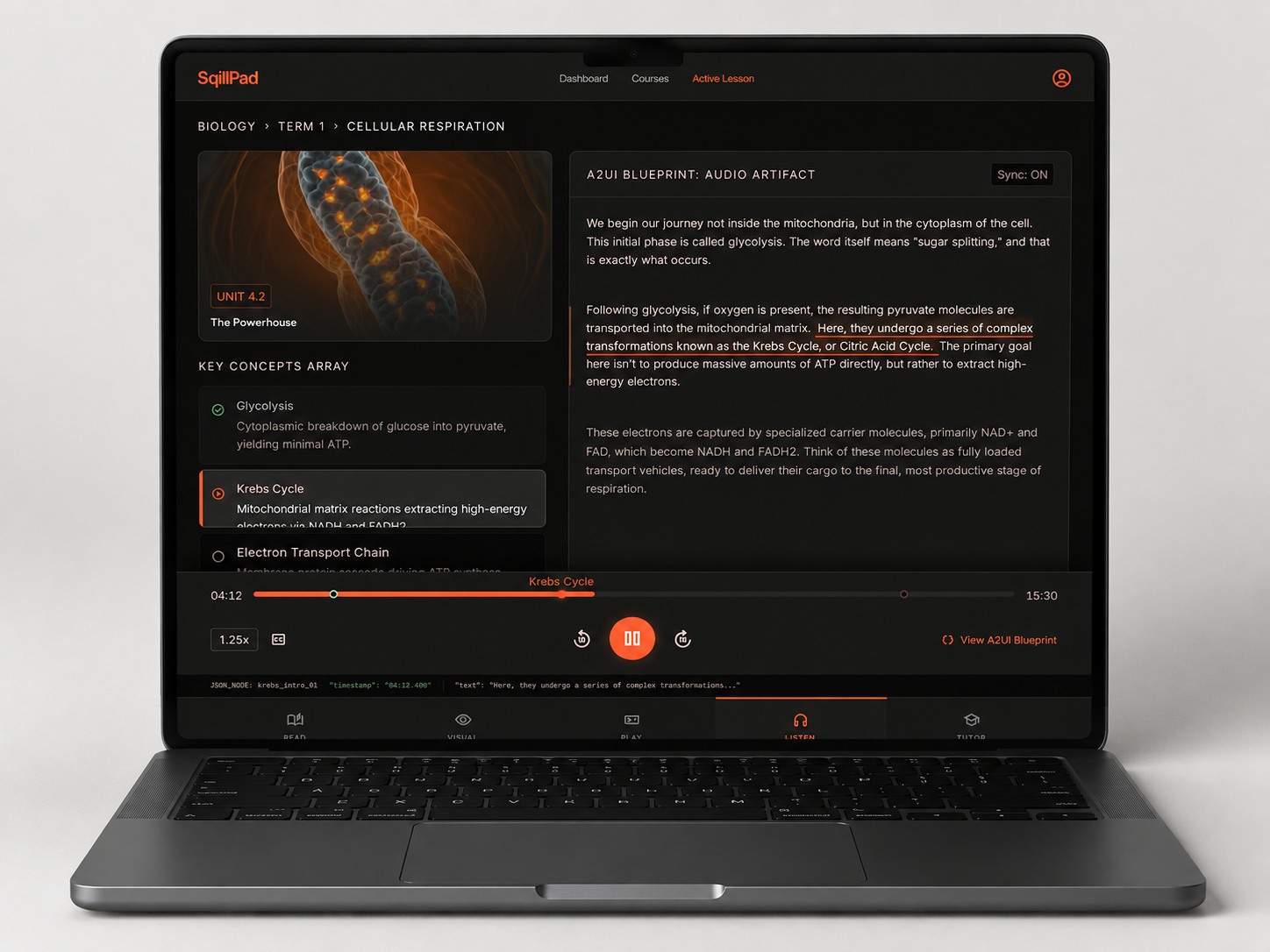 Sqillpad Premium on a laptop